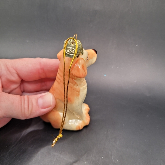 Yellow Labrador Retriever Glass Christmas Ornament - Picture 4 of 7